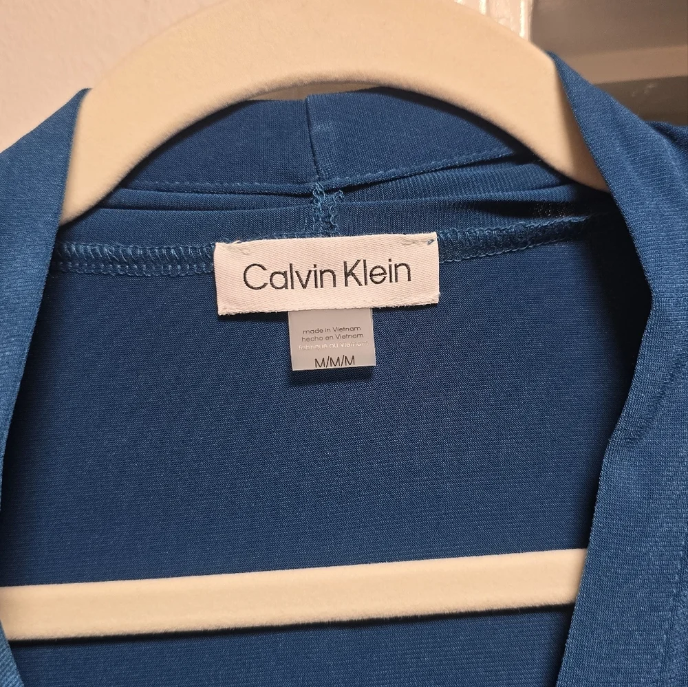 NWT Calvin Klein Womens teal Sleeveless Top - Picture 2 of 7